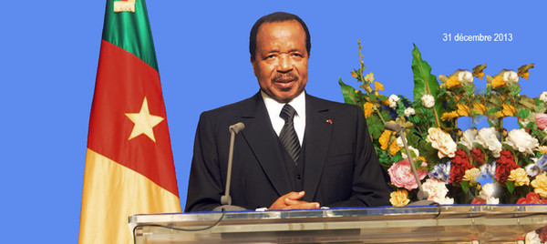 Paul Biya, président de la République du Cameroun
